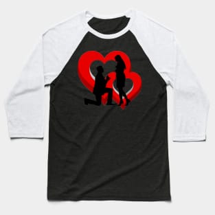 Couple Love Baseball T-Shirt